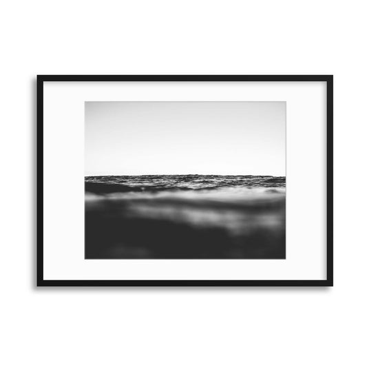 Black Horizons Framed Print - USTAD HOME