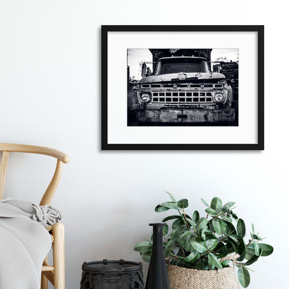 Vintage Wheels Framed Print - USTAD HOME