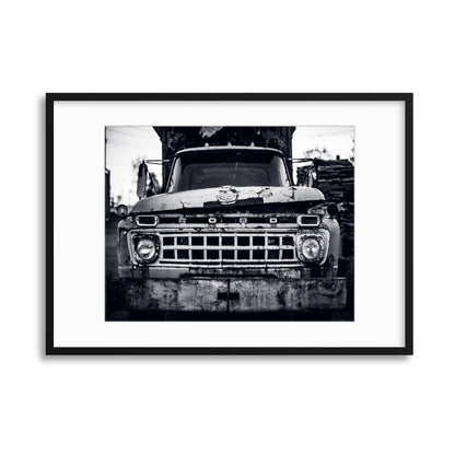 Vintage Wheels Framed Print - USTAD HOME