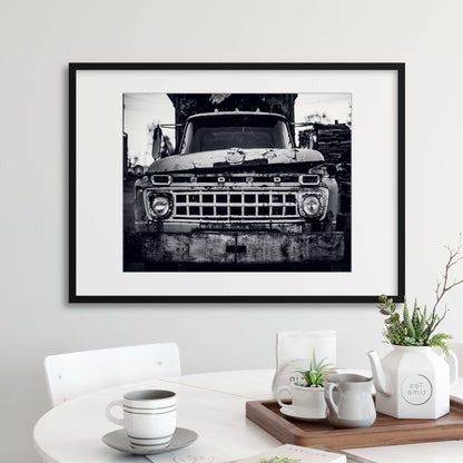 Vintage Wheels Framed Print - USTAD HOME