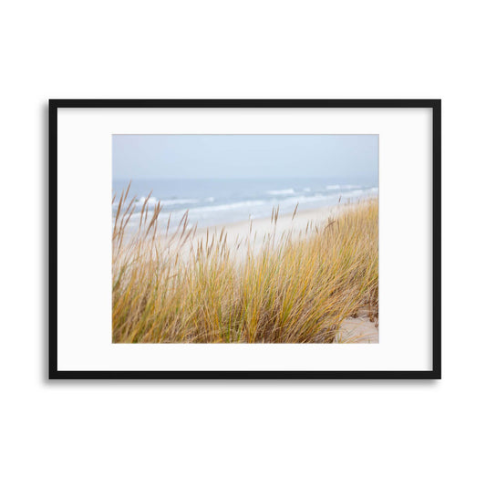 Shoreside Haze Framed Print - USTAD HOME