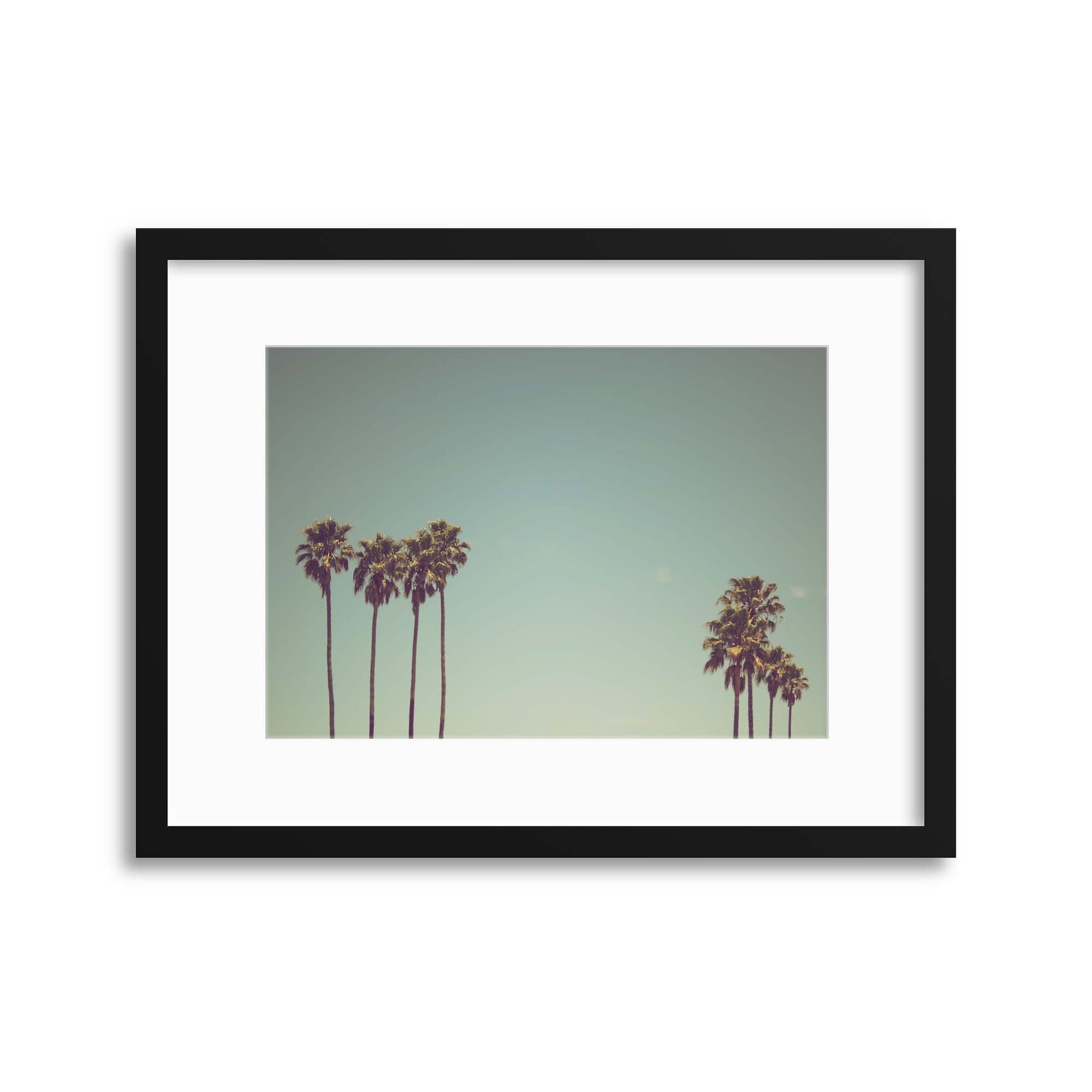 Palm Drive Framed Print - USTAD HOME