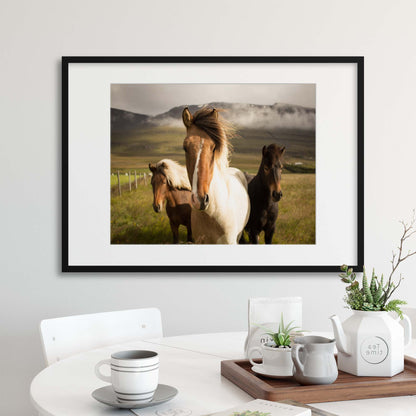 Icelandic Boyband Framed Print - USTAD HOME