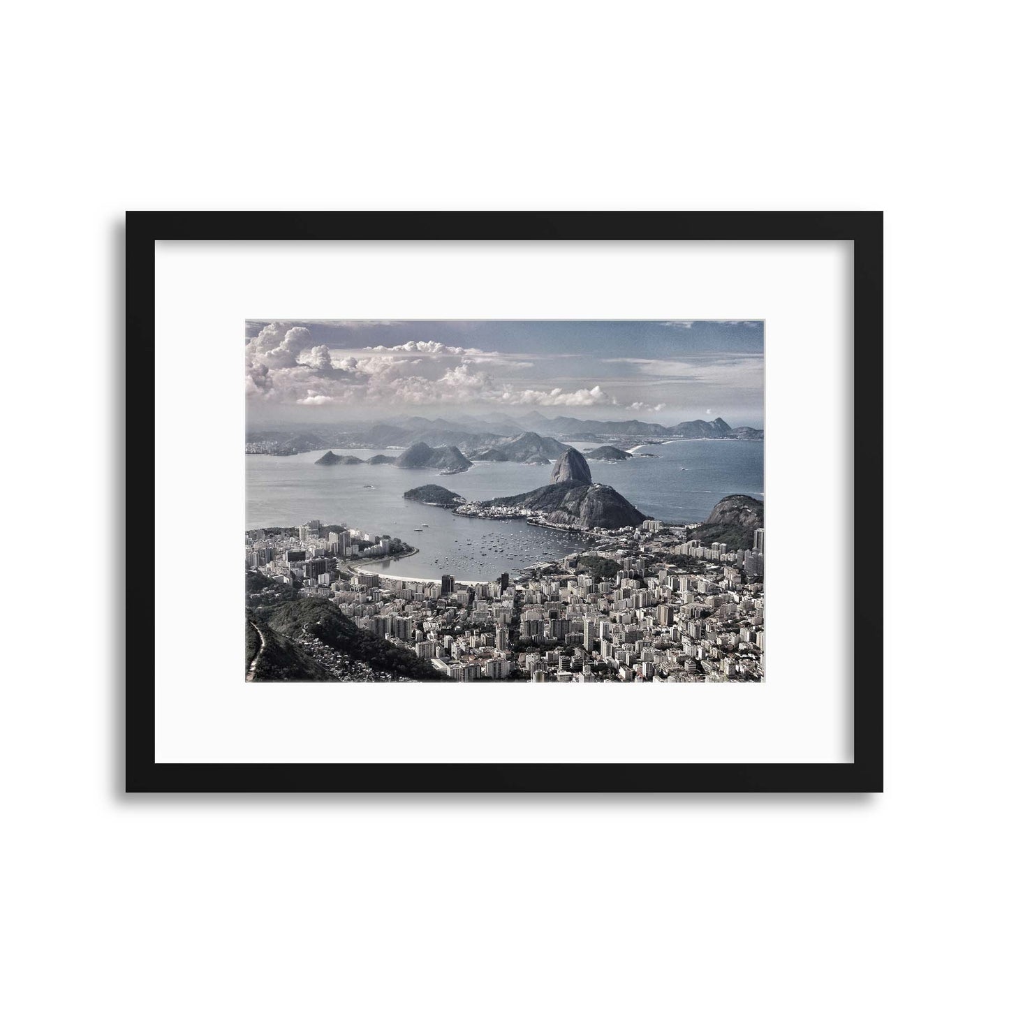 Rio de Janiero, Brazil Framed Print - USTAD HOME