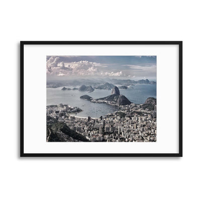 Rio de Janiero, Brazil Framed Print - USTAD HOME