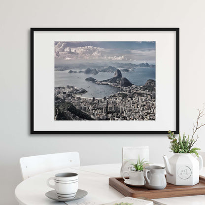 Rio de Janiero, Brazil Framed Print - USTAD HOME