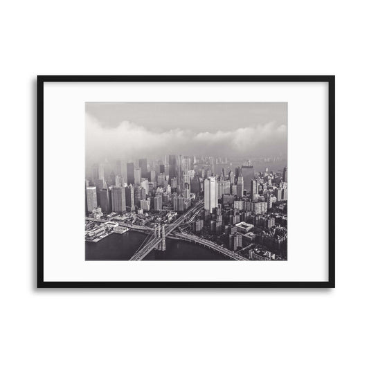 Vintage View of New York City Framed Print - USTAD HOME