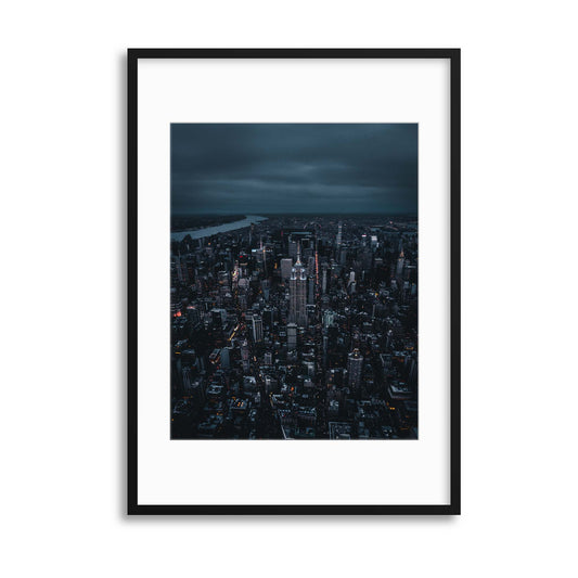 Gotham Nights Framed Print - USTAD HOME