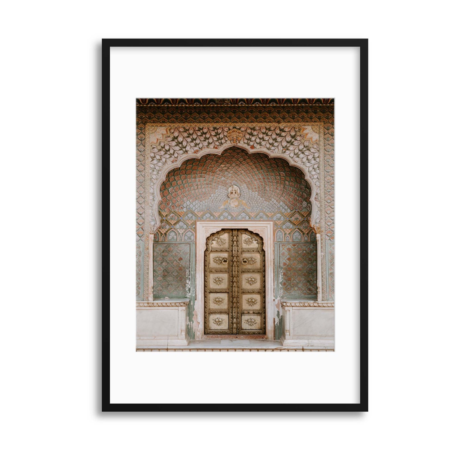 Rose Gate, Jaipur India Framed Print - USTAD HOME
