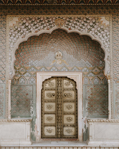 Rose Gate, Jaipur India Framed Print - USTAD HOME