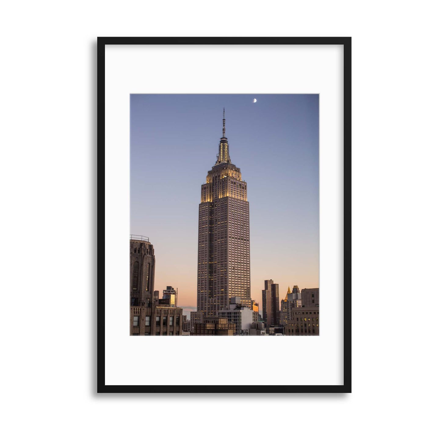 Empire State Framed Print - USTAD HOME