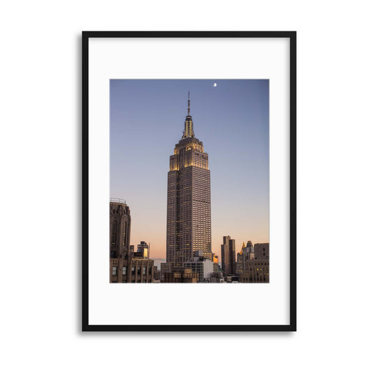 Empire State Framed Print - USTAD HOME