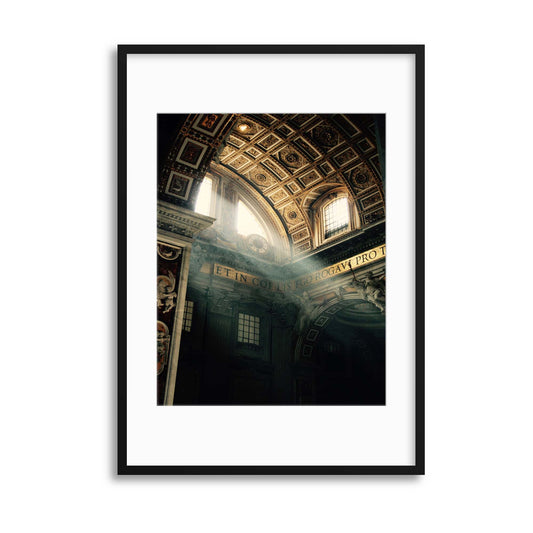 The Light of St. Peter Framed Print - USTAD HOME