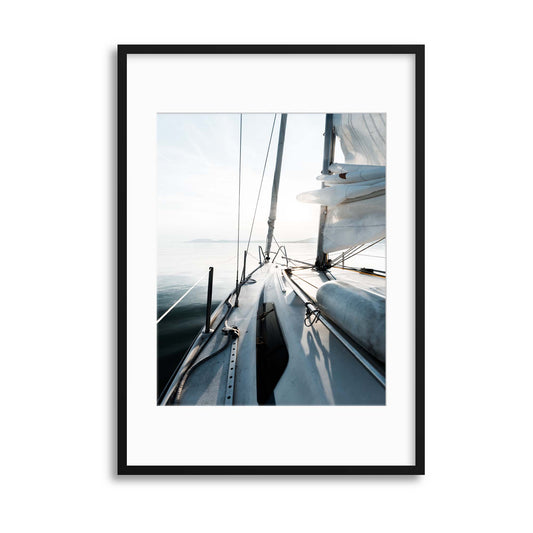 Sail Away Framed Print - USTAD HOME