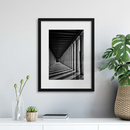 Attalos Architecture Framed Print - USTAD HOME