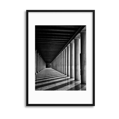 Attalos Architecture Framed Print - USTAD HOME