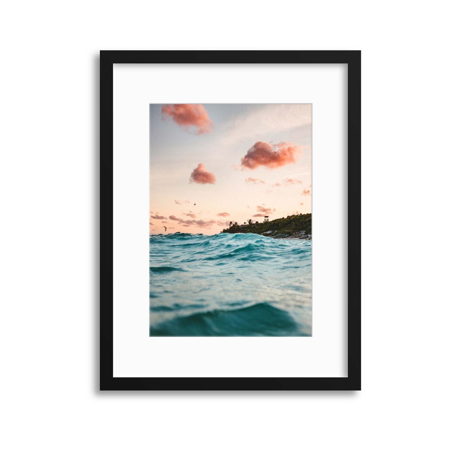 Sunset Shores Framed Print - USTAD HOME