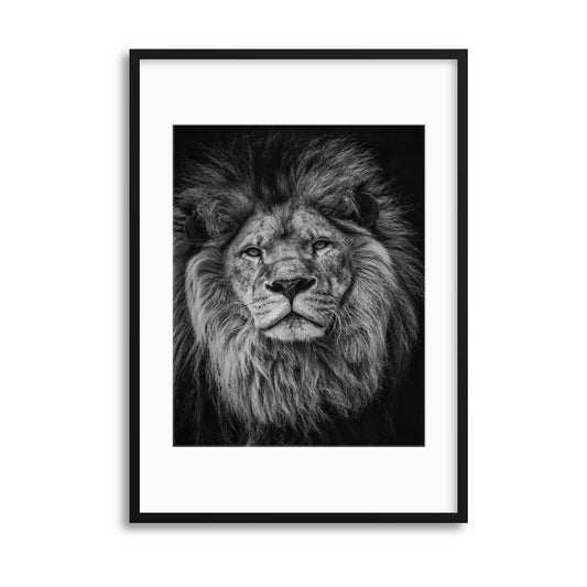 Portrait of the King Framed Print - USTAD HOME