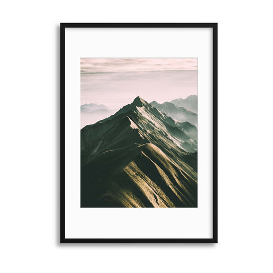 The Peak Framed Print - USTAD HOME