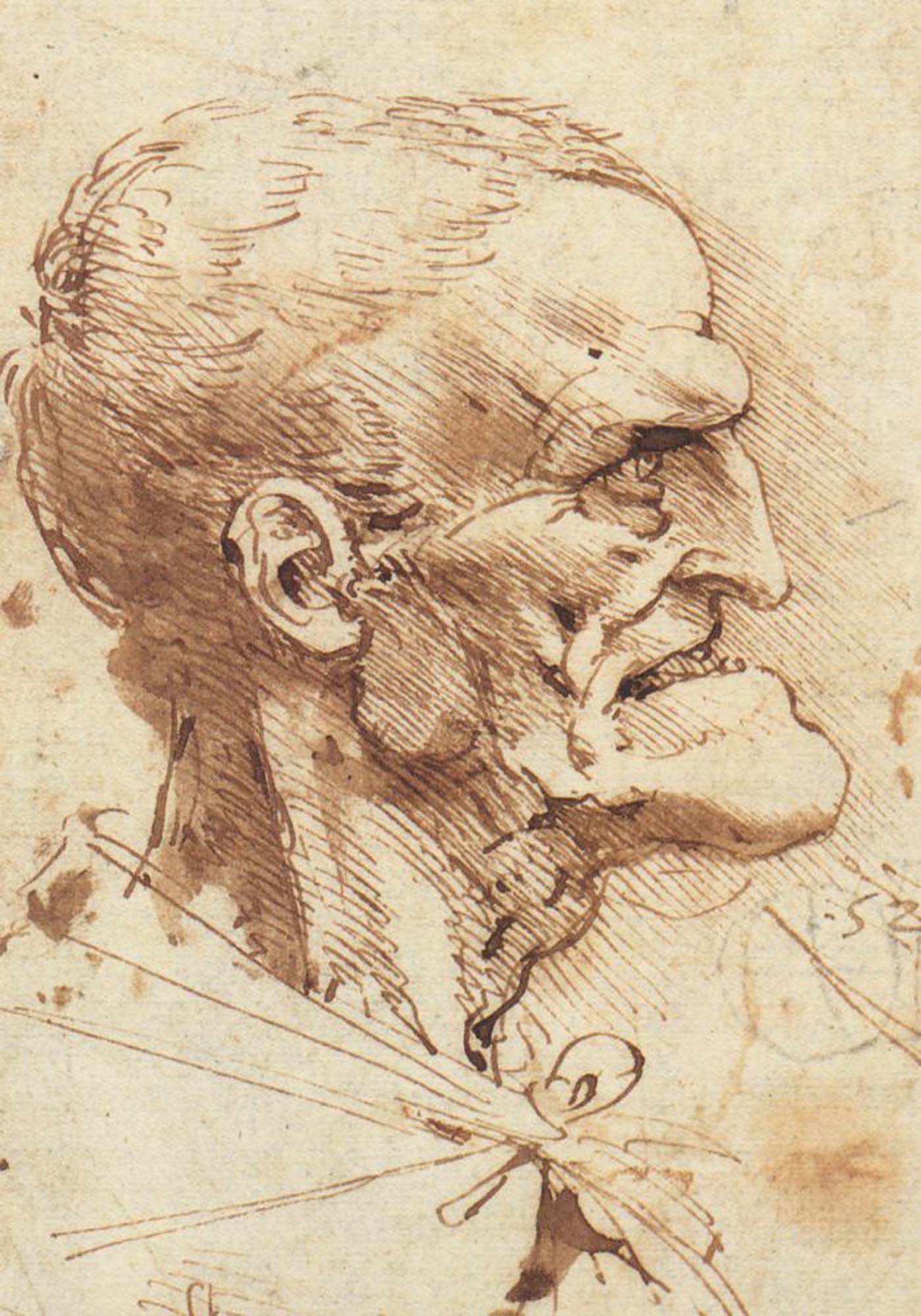 Leonardo da Vinci, Renaissance Illustration Framed Print - USTAD HOME