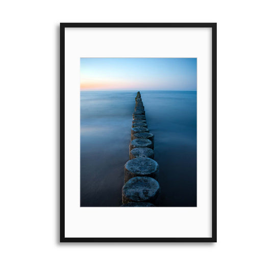 Horizon Path Framed Print - USTAD HOME