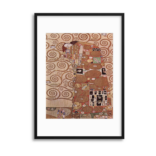 Gustav Klimt, &quot;Fulfilment&quot; Framed Print - USTAD HOME