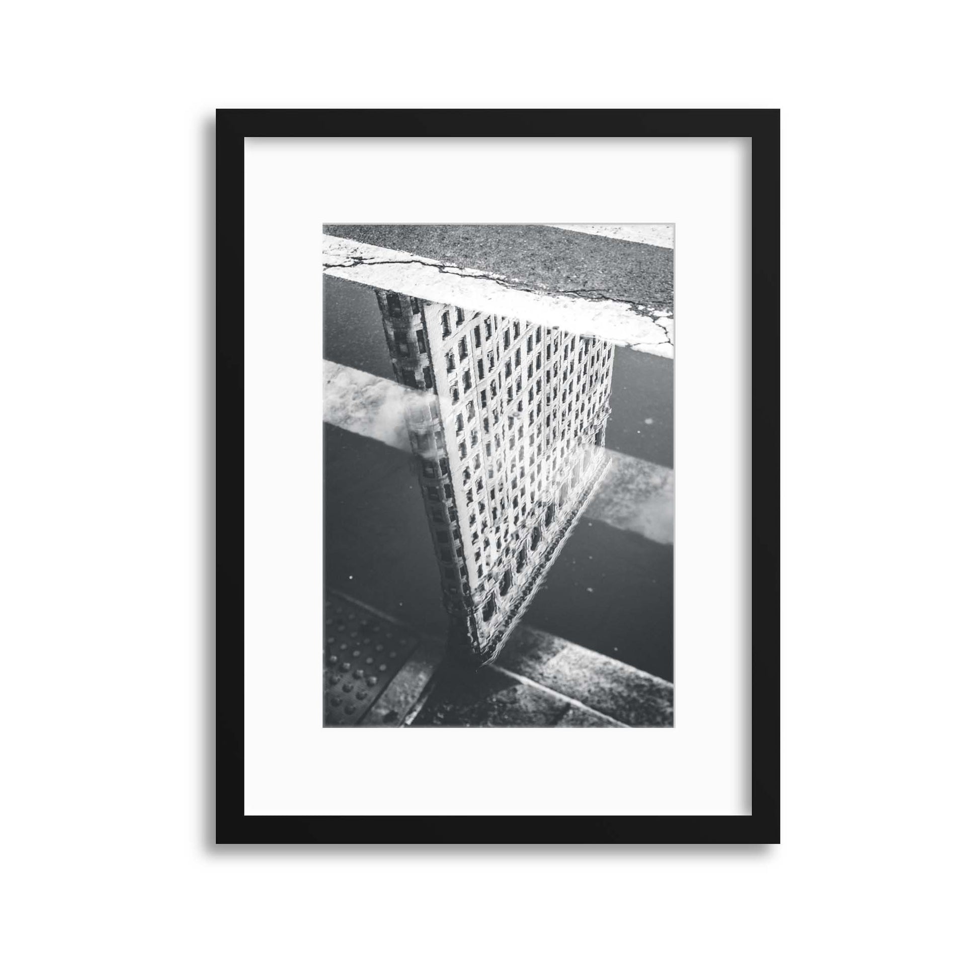 Flat Iron Reflections Framed Print - USTAD HOME