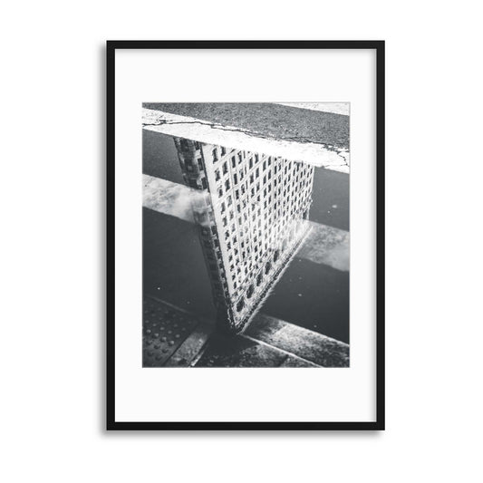 Flat Iron Reflections Framed Print - USTAD HOME