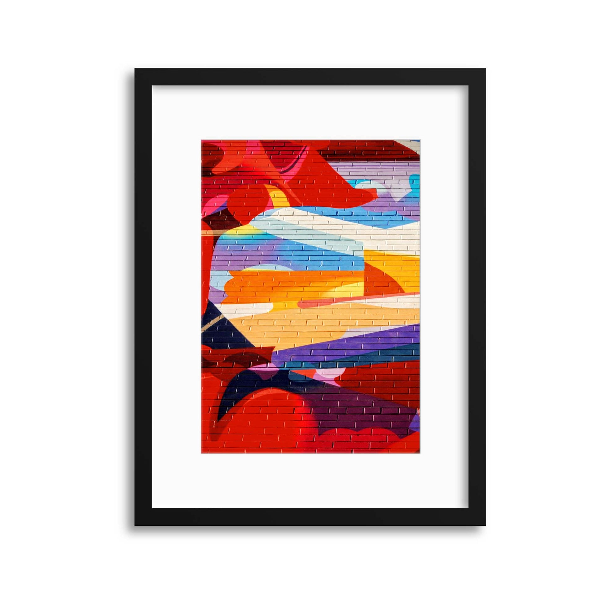 ColourWall 1 Framed Print - USTAD HOME
