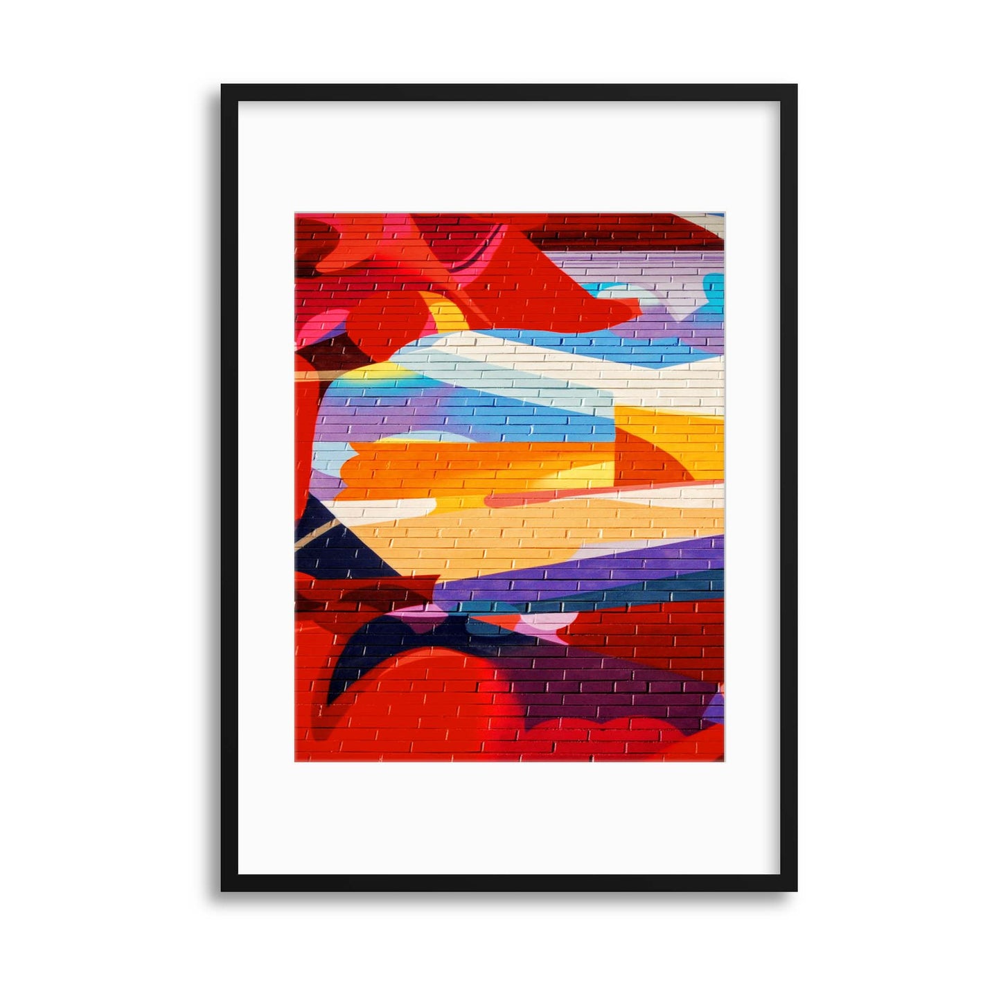 ColourWall 1 Framed Print - USTAD HOME