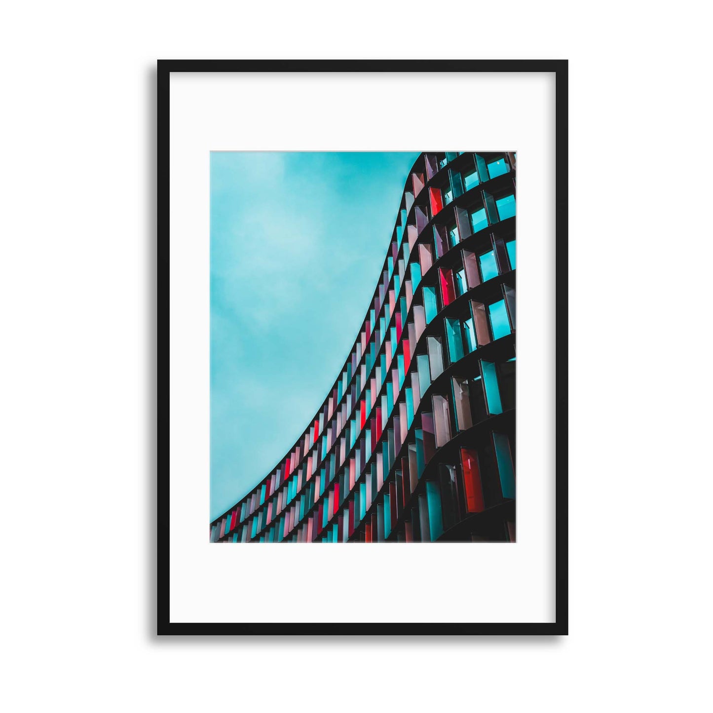 Architecture Abstractions I Framed Print - USTAD HOME