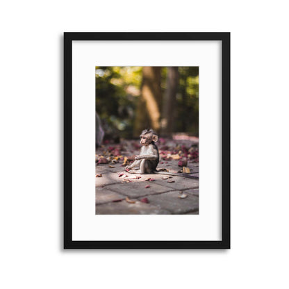 Waiting for Mum Framed Print - USTAD HOME