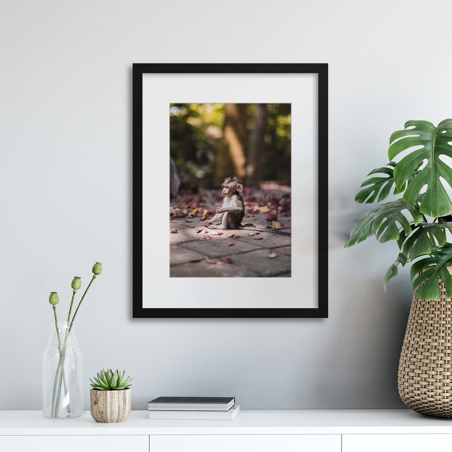 Waiting for Mum Framed Print - USTAD HOME