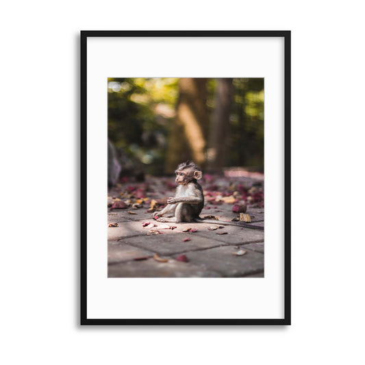 Waiting for Mum Framed Print - USTAD HOME