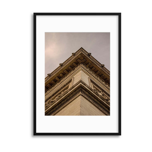 Corner, Arc de Triomphe Framed Print - USTAD HOME