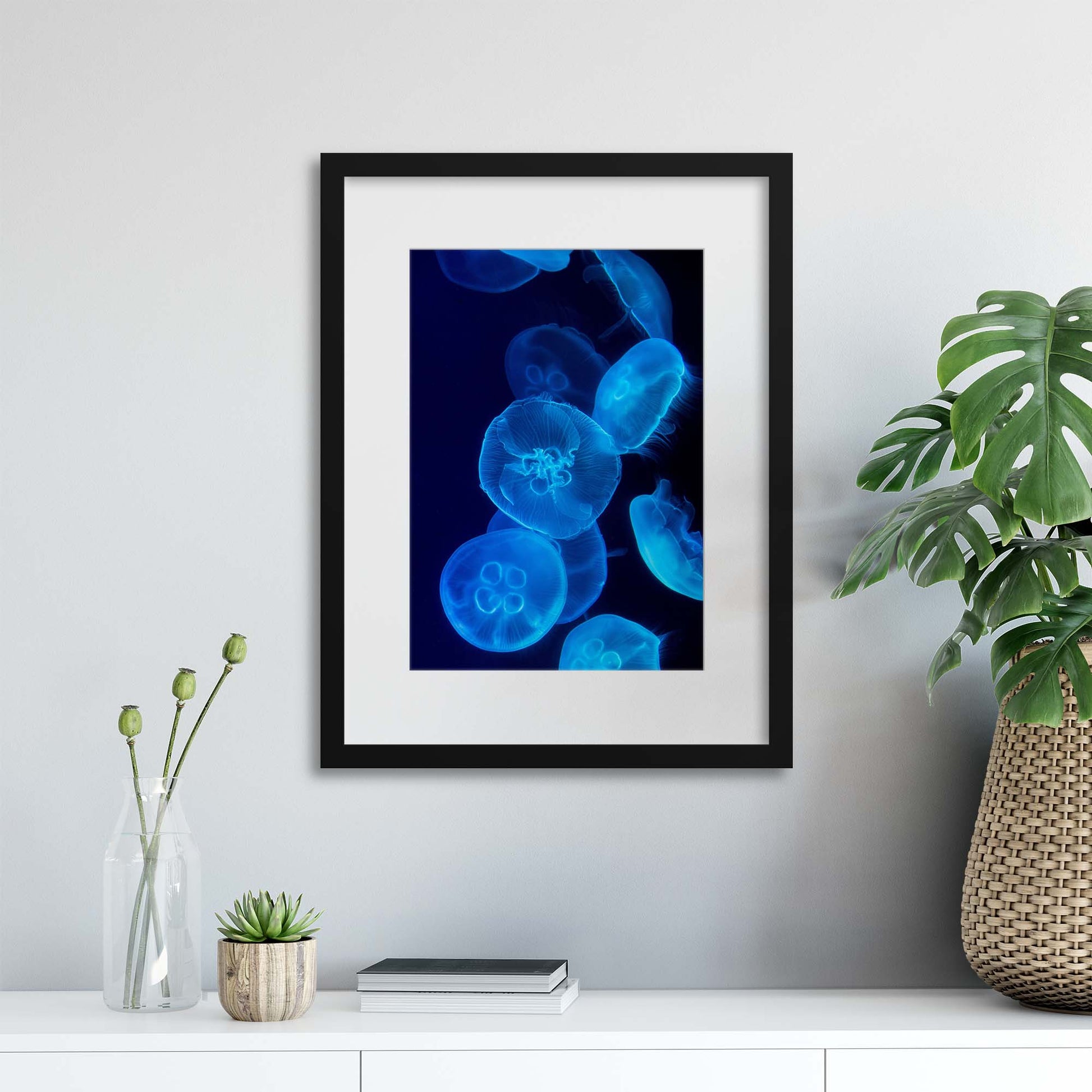 Medusa Illuminated Framed Print - USTAD HOME