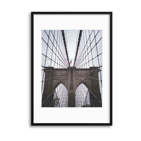 Brooklyn Bridge No. 1 Framed Print - USTAD HOME