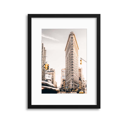 Flat Iron Building, NYC Framed Print - USTAD HOME