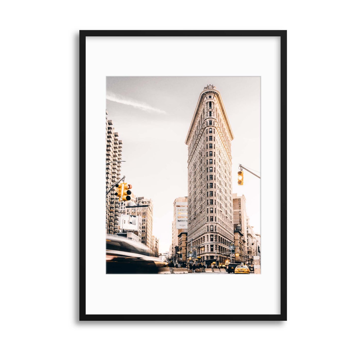 Flat Iron Building, NYC Framed Print - USTAD HOME