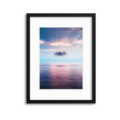 Ocean Mirror Framed Print - USTAD HOME