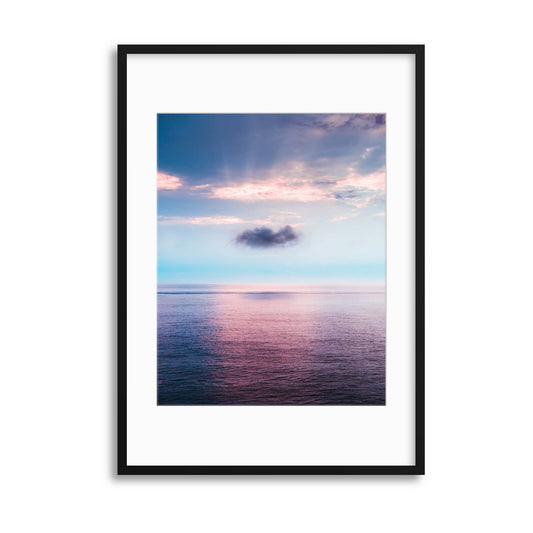 Ocean Mirror Framed Print - USTAD HOME