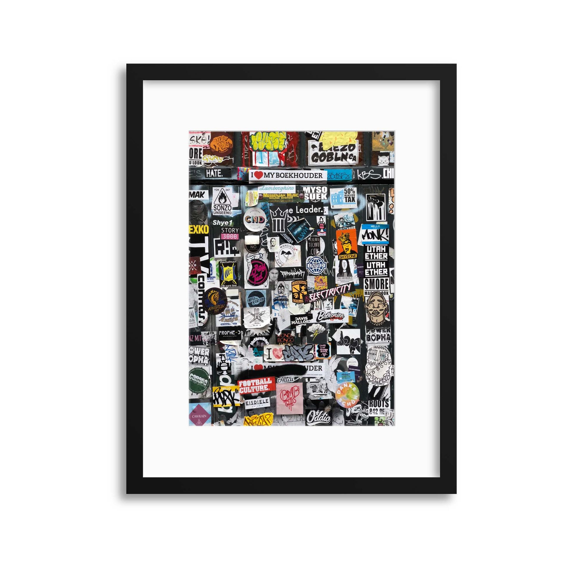 Punk Art Framed Print - USTAD HOME