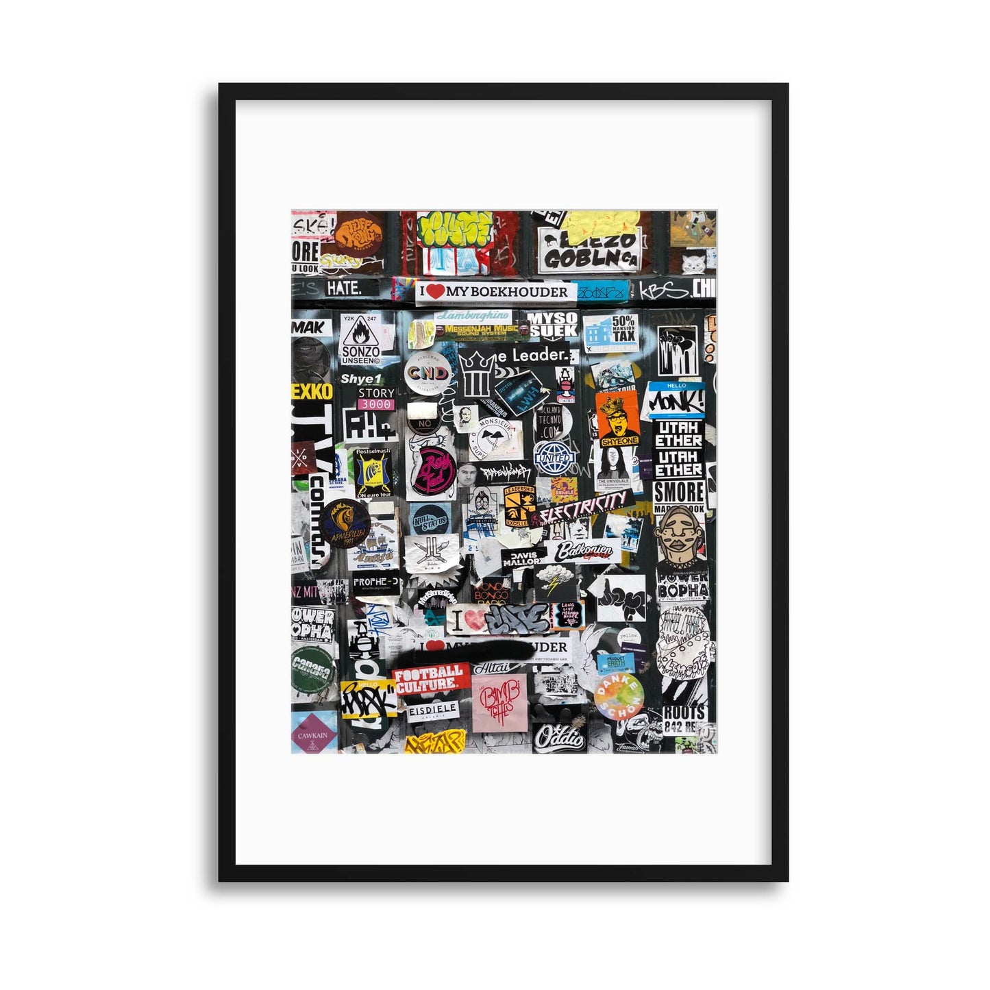 Punk Art Framed Print - USTAD HOME