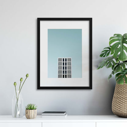 Colours of Architecture Collection No. 14 Framed Print - USTAD HOME