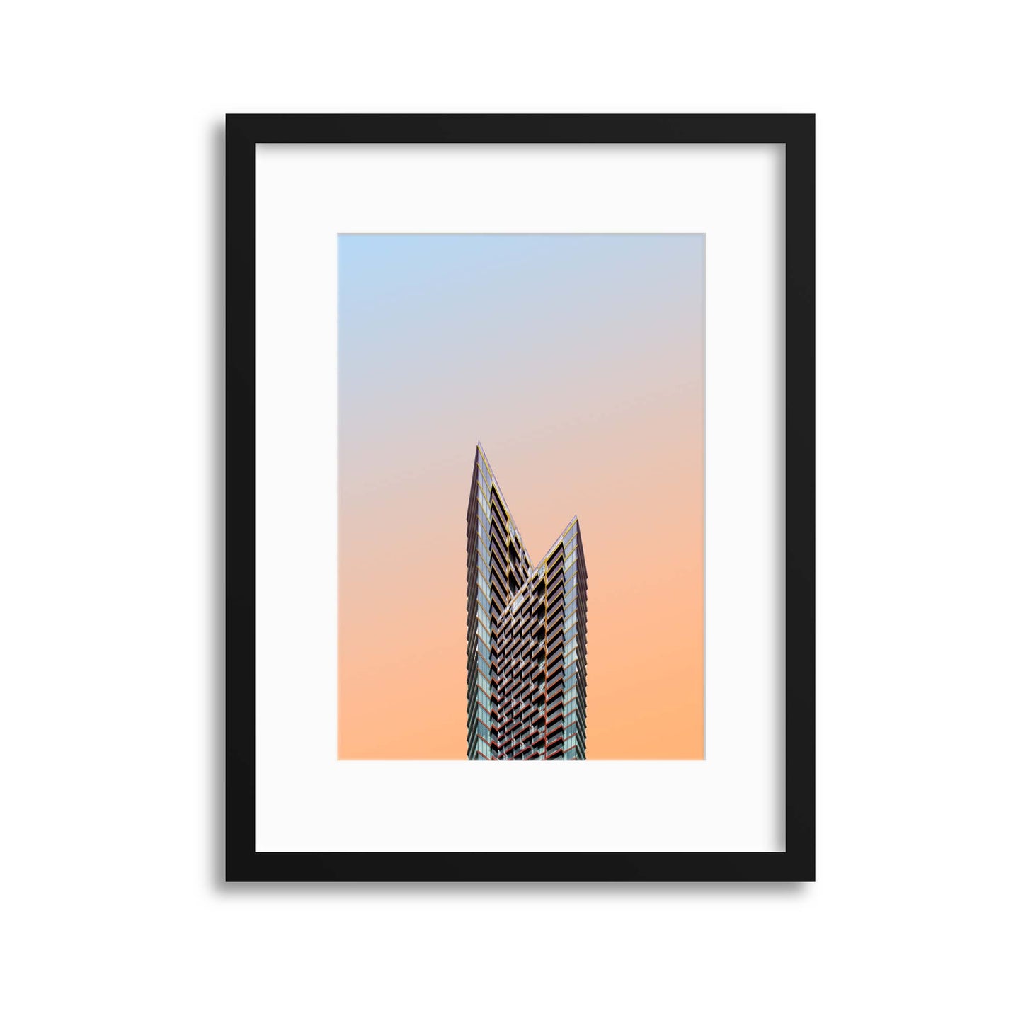 Colours of Architecture Collection No. 12 Framed Print - USTAD HOME