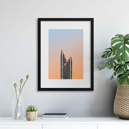 Colours of Architecture Collection No. 12 Framed Print - USTAD HOME