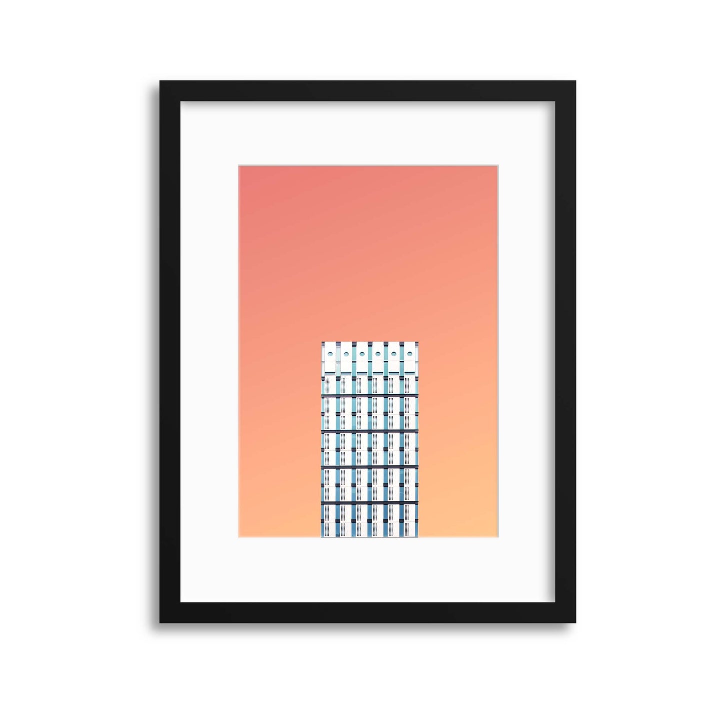 Colours of Architecture Collection No. 11 Framed Print - USTAD HOME