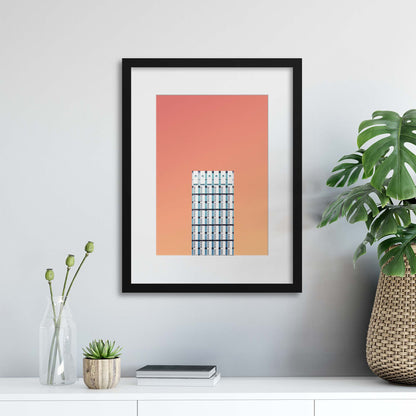 Colours of Architecture Collection No. 11 Framed Print - USTAD HOME