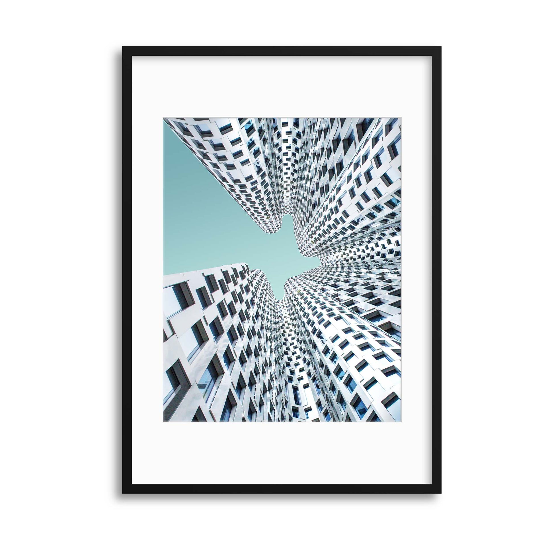 Colours of Architecture Collection No. 10 Framed Print - USTAD HOME