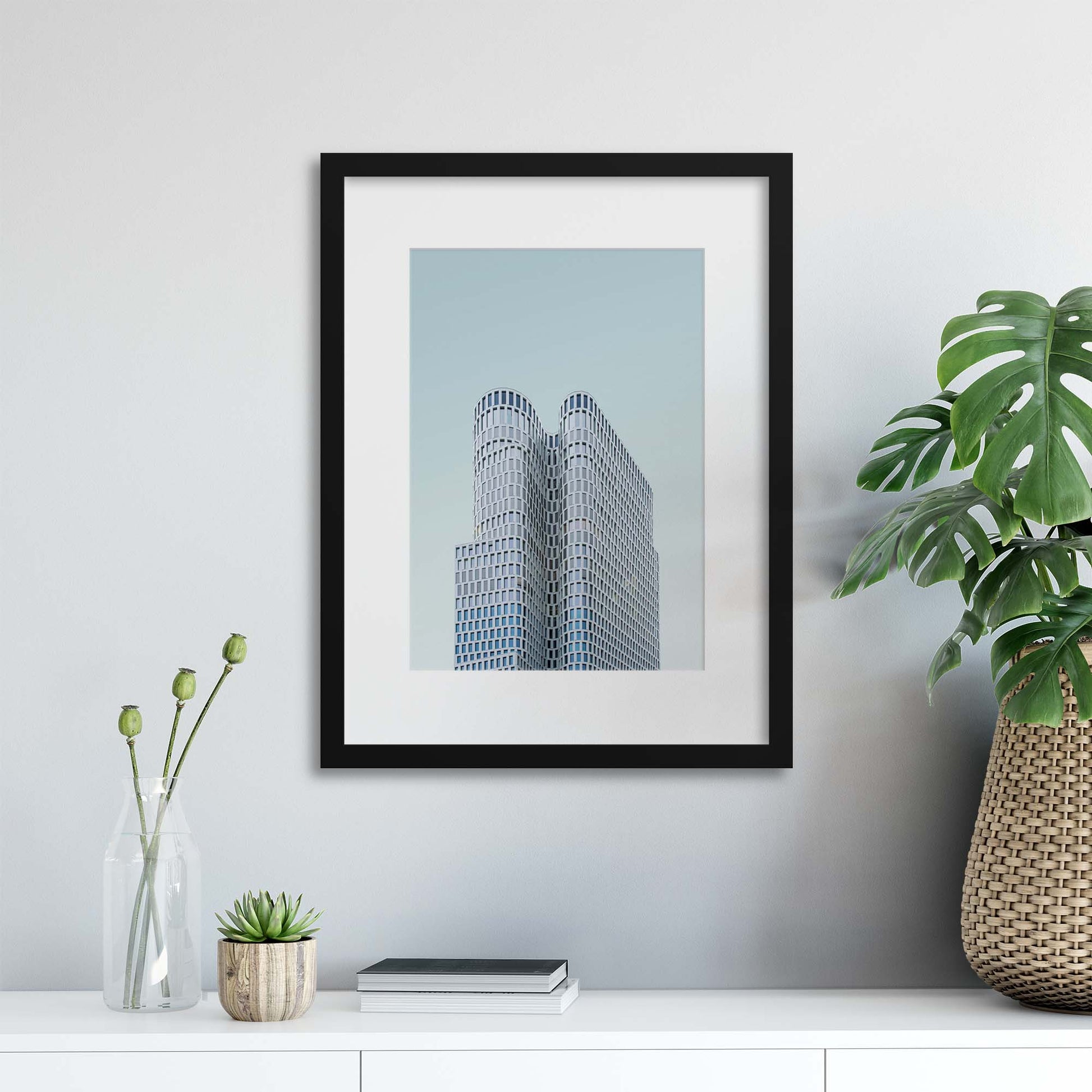 Colours of Architecture Collection No. 9 Framed Print - USTAD HOME